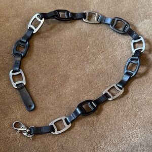 Italian made leather belt (or handbag strap)